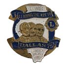 Lions Club Illinois Leading The Way To Dallas 75 Lincoln Balbo Jones Clutch Back
