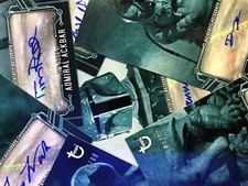 2020 Topps Star Wars Return of the Jedi Black & White BLUE Auto: Pick From List