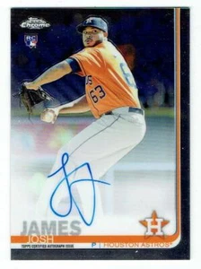 JOSH JAMES Astros ~ 2019 Topps Chrome Rookie AUTOGRAPH ~ FREE SHIPPING - Picture 1 of 1