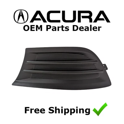 Cubierta de bisel de faros antiniebla para parachoques delantero derecho Acura ILX 2013-2015 NUEVA (OEM) Foto 1 de 4
