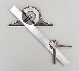 Vintage Starrett Combination Square Rule - Picture 1 of 6