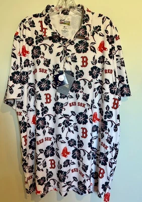 Boston Red Sox Hawaiian Shirt Fenway Pride, Reyn Spooner, Size XL New With Tags - Image 1 of 4