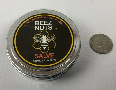 Beez Nuts Healing Salve For Dry, Chapped, And Cracked Skin 2.0 Oz USA Made  - Image 1 of 3
