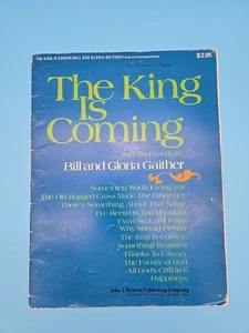 Cancionero de partituras The King Is Coming 1972 Bill and Gloria Gaither Christian - Imagen 1 de 8