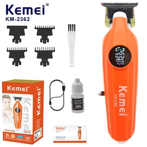 Cortapelos Kemei KM-2362 - Cortadora de barba inalámbrica para hombres Barbero - Imagen 1 de 12