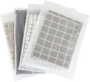 100 Stück Wiederverschließbare Mattierte Reißverschlusstaschen für Kleidung, 11x15 Zoll Polybeutel - Bild 1 von 7