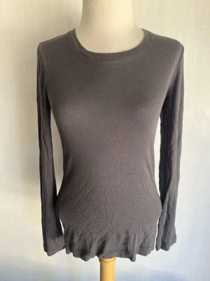 SPLENDID (2021) Camiseta Top Mujer Pima Algodón/Modal Gris Carbón Talla Mediana Foto 1 de 4