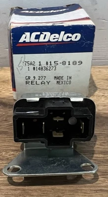 AC Delco Heater Relay 15-8189 - Image 1 of 4