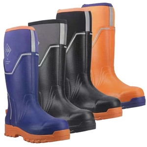 MUCK Boots GRIT S5 Herren blau hoch Sicherheit Composite Zehen-/Midole Gummistiefel - Bild 1 von 31