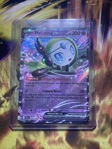 Meloetta Ex 044/086 Mint/NM Black Bolt Pokemon TCG ENGLISH - Picture 1 of 2