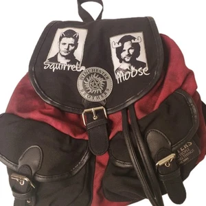 Supernatural Winchester Brothers Squirrel & Moose Slouch Rucksack 2019 TOP - Bild 1 von 13