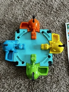 2012 Hungry Hungry Hippos Game by Milton Bradley Complete NO BOX - Picture 1 of 7
