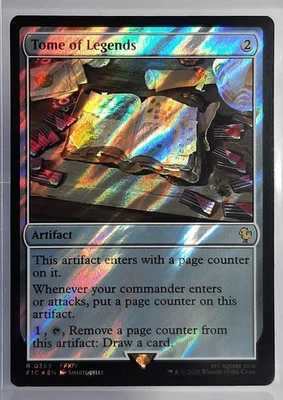 Tome of Legends - Rare/Surge Foil - Commander: FINAL FANTASY Collector Edition - Bild 1 von 2
