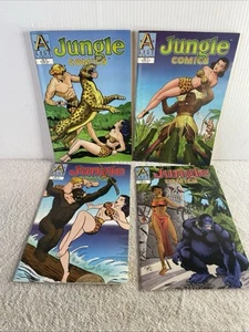 Lot Of 4 Jungle Comics #2,#3,#5,#6 A List Comics 1997 1998 - Picture 1 of 10
