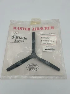 MASTER AIRSCREW - 9 x 7in or 23 x 18cm - PUSHER PROPELLER - 3 BLADE - #MASQ1966 - Picture 1 of 2