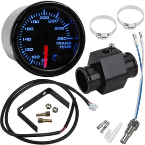 2 INCH TRANS-MISSION TEMP-ERATURE GAUGE AUTO METER 48MM IN-LINE HOSE SENDER UNIT - Picture 1 of 8