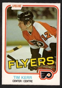 1981 Tim Kerr O-Pee-Chee Hockey Rookie RC Flyers #251 - Picture 1 of 2