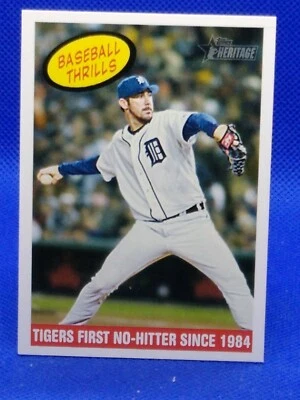 Justin Verlander 2008 Topps Heritage #370 - Image 1 of 2