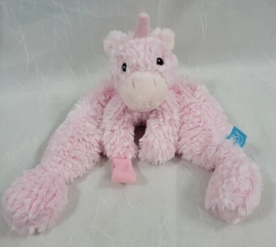 Розовый плюшевый милый держатель соски с единорогом детская соска Manhattan Toy Company  - Изображение 1 из 4