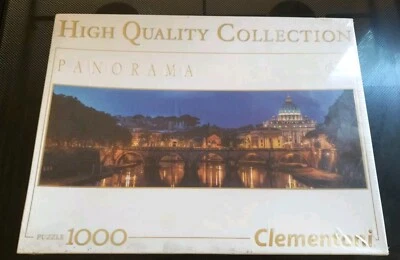 ROME 1000 PIECE JIGSAW PUZZLE CLEMENTONI HIGH QUALITYPANORAMA NEW & SEALED - Image 1 of 4