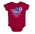 Kids Baby Boys Outfits Summer Clothes Size 6-9 Months Red One Piece Bodysuit