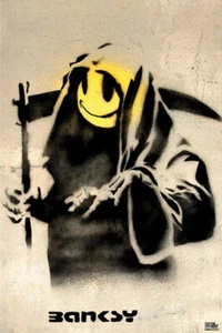 Banksy - Reaper Maxi Poster - Picture 1 of 1
