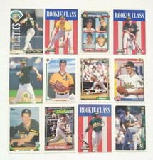 Todd Van Poppel Rookie Card Rc 1992 Topps 142 1991 UD 53 A's Rookie Card Lot