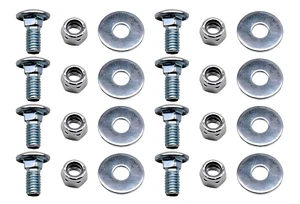 Paquete de 8 tuercas/pernos de repuesto de acero inoxidable 710-0451 para MTD - Imagen 1 de 12