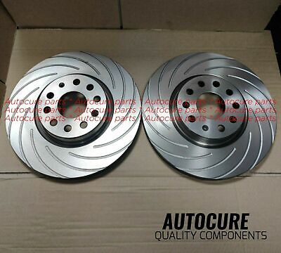 For Vw Golf Gti 2.0 Mk5 Mk6 Mk7 Front Brembo Slotted Grooved Discs 312mm • 204.95€