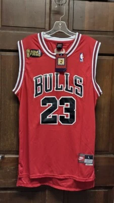 Nike Hardwood Classics Michael Jordan #23 Chicago Bulls Jersey NBA Finals Sz 50 - Image 1 of 4