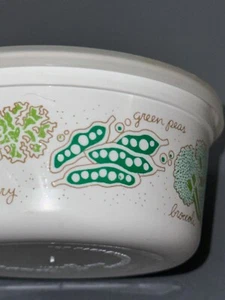 SELTEN Imperial Oleo Margarine Kunststoff Behälter Wanne Schüssel & Deckel blaue Krone Gemüse - Bild 1 von 8
