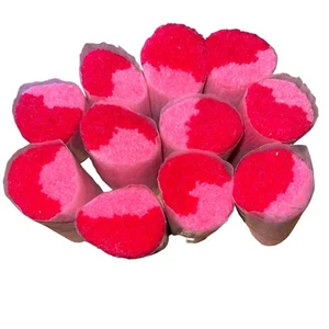 "Lote De Colección 11 Paquetes Gancho Pestillo Hilo Precortado 6"" Largo Rosa Rojo" - Imagen 1 de 4