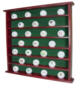 Golfballvitrine - zeigt bis zu 49 Golfbälle - Bild 1 von 7