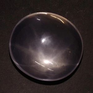 STAR ROSE QUARTZ 32 x 29 MM OVAL CABOCHON F-3171 - Picture 1 of 1