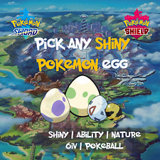 ✨Custom Pokemon Egg ✨Shiny ✨ Any 6 IV ✨ Sword and Shield