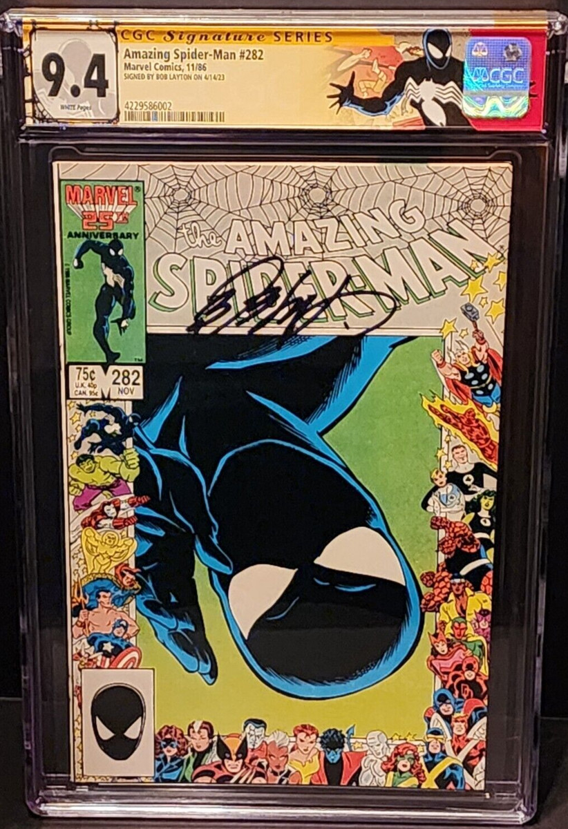AMAZING SPIDER-MAN #282 -11/86 - SIGNATURE SERIES SIGNED BY BOB