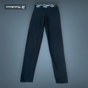 Victoria’s Secret Rosa Talla Pequeña Acogedor Mujer Leggings Negro Sólido Mezcla Algodón - Imagen 1 de 6