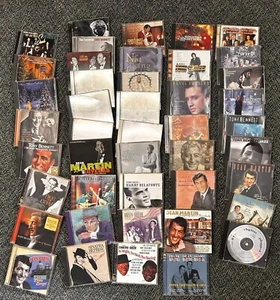Lot Easy Listening Jazz CDs Dean Martin, Frank Sinatra, Tony, Elvis, Harry - Imagen 1 de 4