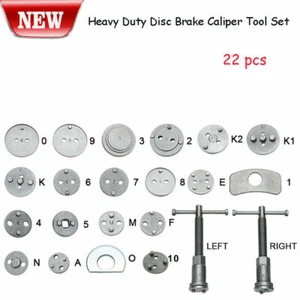 22 Pcs Universal Brake Rear Caliper Wind Back Tool Kit Car Truck Break Disc - Foto 1 di 7