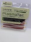 BioSpawn 4.5&quot; Plasma Tail Worm 10 Count Big Bass Fishing New Bait Tackle Ox Bloo