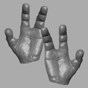 Coleman Trebor custom hands v2 for Star Wars Black Series & other action figures - Picture 1 of 1