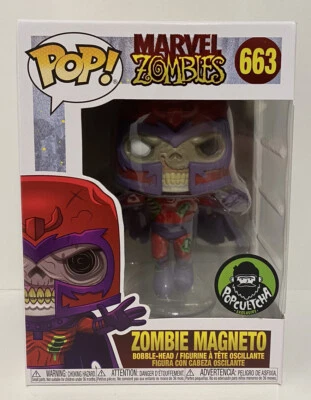 Zombie Magneto #663 Pop! Vinyl Popcultcha Exclusive Marvel Zombies Foto 1 de 2