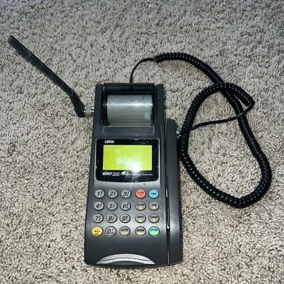 Máquina terminal de tarjeta de crédito portátil inalámbrica 2G Lipman Nurit 3010 con manual Foto 1 de 3