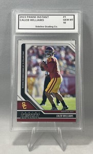 Caleb Williams Rookie Graded 10 Gem Mint 2023 Panini Instant 1 of 780 Rare USC