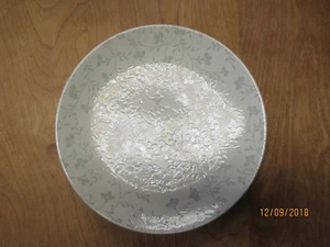 Sango FRESH FLOWERS GREY 4851 Dinner Plate 11 1/4" Floral    8 available - Picture 1 of 3