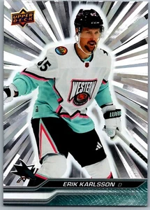 23-24 UPPER DECK OUTBURST PARALLELS - PICK FROM LIST - FREE COMBINED SHIPPING - Foto 1 di 44