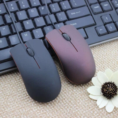 USB Wired Optical Mouse Mice for Laptop PC Computer Game Mouse Mice 1200 DPI - Image 1 of 4