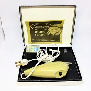 VTG Thor Speed Snips Electric Shears Scissors-Original Box & Manual-Working - Picture 1 of 9