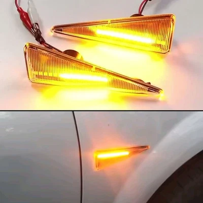 Светодиодный динамический боковой габаритный указатель поворота для Renault Megane MK2 CC Espace MK4 - Изображение 1 из 4