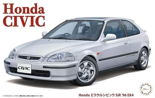 Fujimi Scala 1/24 Honda Miracle CIVIC SiR 1996 EK4 Plastic Model Kit ID-184